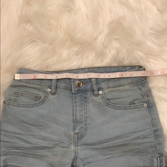 High rise denim shorts - Picture 4 of 5